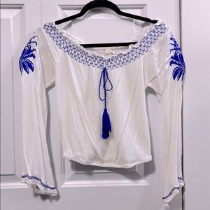 Embroidered Top